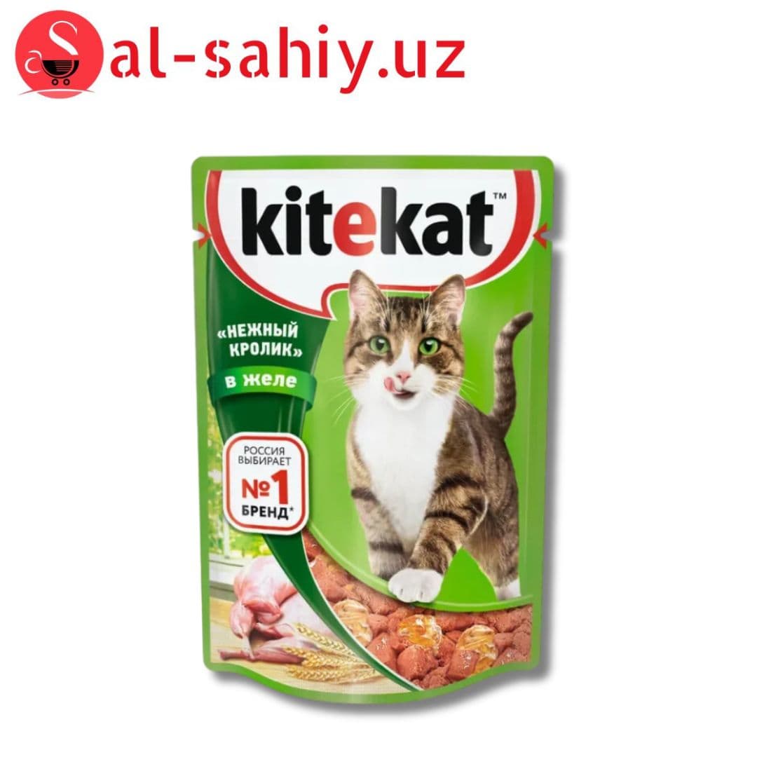 KiteKat - нежный кролик 85гр
